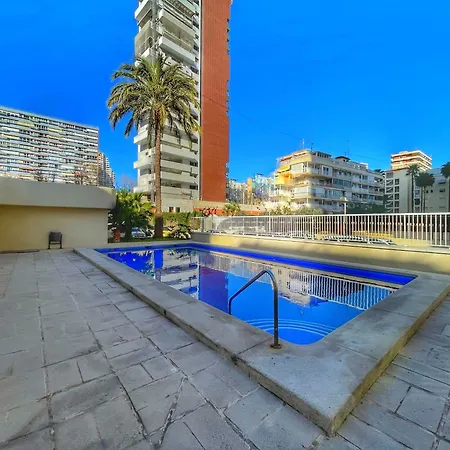 公寓 Con Piscina Y Parking 貝尼多姆