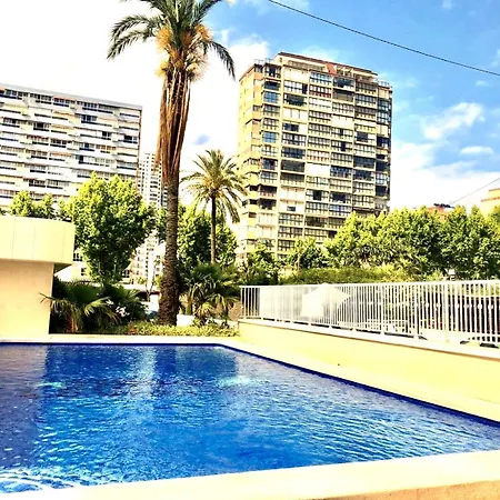 公寓 Con Piscina Y Parking 貝尼多姆